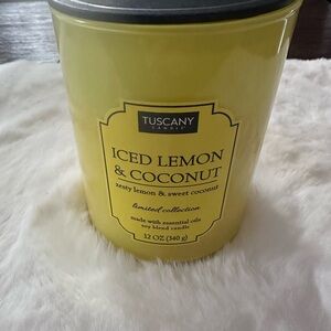 Tuscany Candle Iced Lemon & Coconut